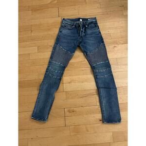 Divided Light Blue Textured Jeans